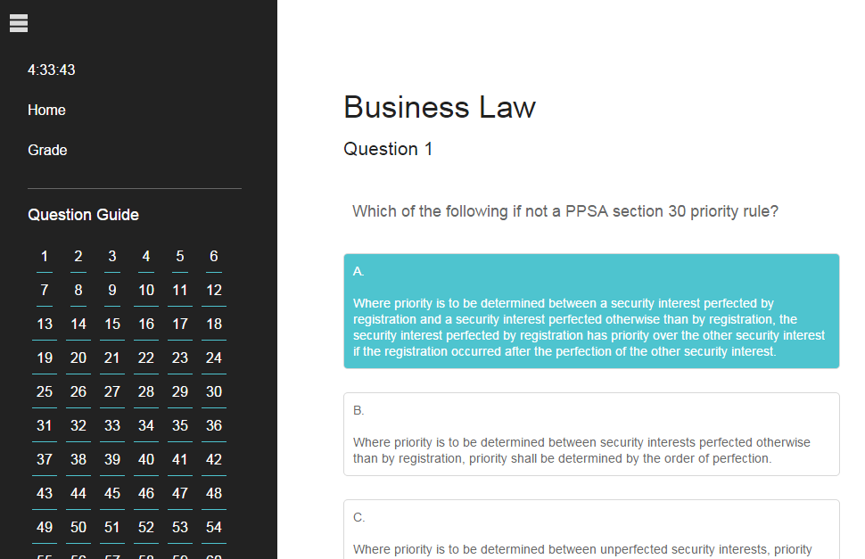 Bar Exam Practice